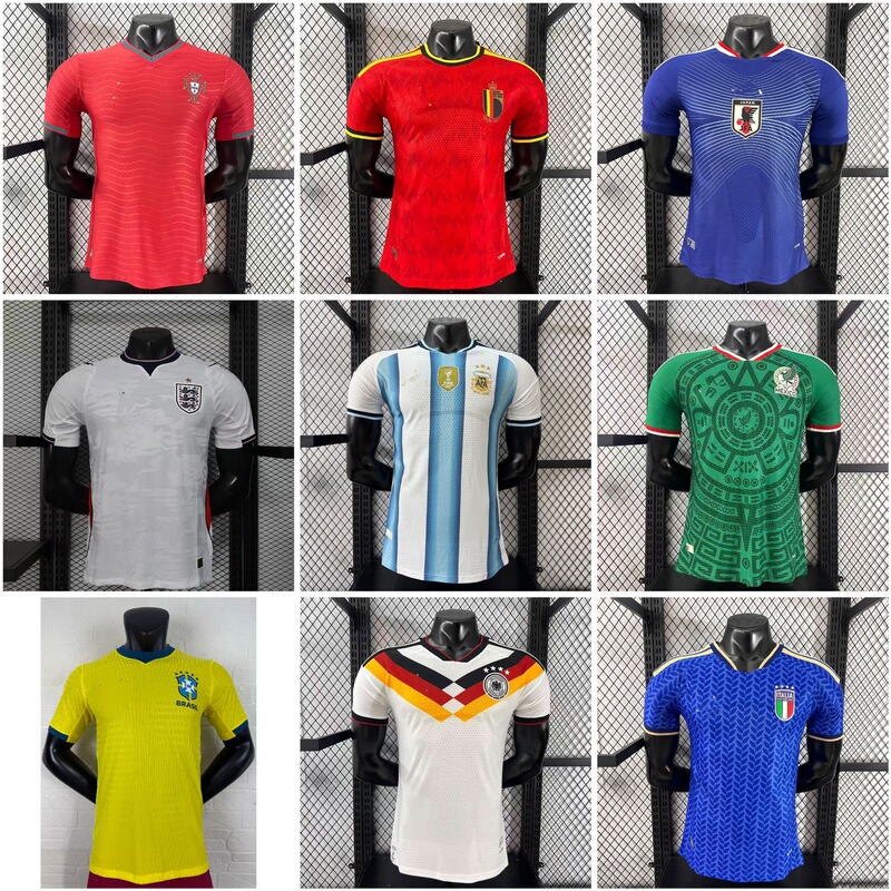 New 2627 World Cup Player Version Jersey Brazil Home Argentina Home Portugal Football Shirt