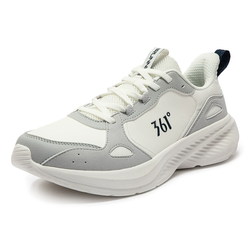 Мужские спортивные кроссовки 361 Degrees, новинка осени/зимы 2025, кожаные, легкие, с амортизацией, для бега и джоггинга