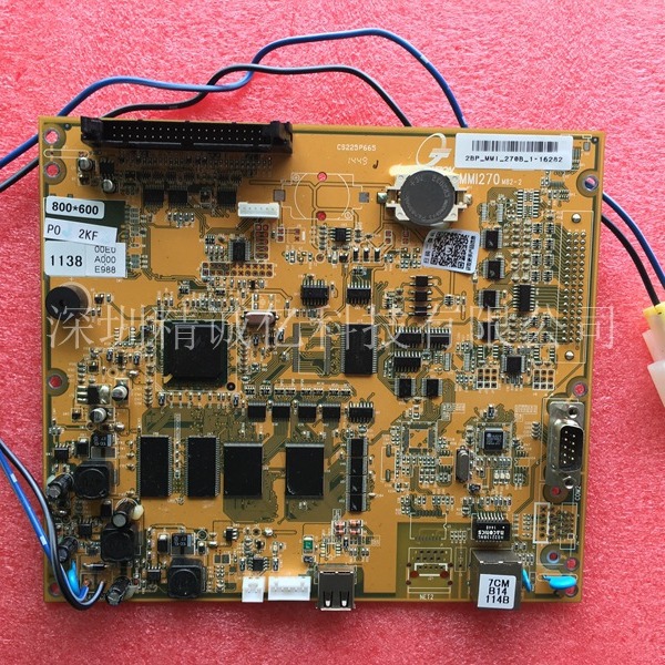 泰端注塑机显示屏主板MMI270M82-1 2BP-MMI-270B-N 弘讯电脑主机