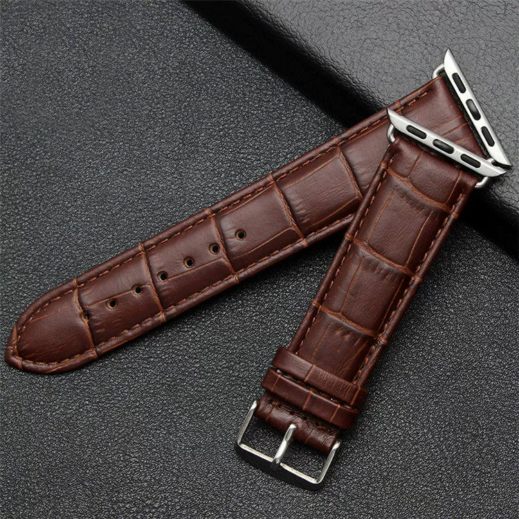 Кожаный ремешок Apple Leather подходящий