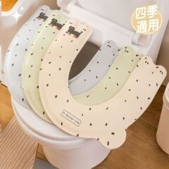 马桶坐垫四季通用家用厕所坐便器垫圈马桶垫子防水粘贴式马桶圈