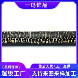 亚马逊爆款欧美热卖 26个字母吊坠刀片链项链 不锈钢材质时尚通勤