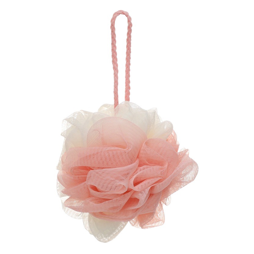 Plain Large Two-Color Bath Ball 30g 50g Soft Bath Rub Cotton Rope Foaming Net Bath Rub Can Be Hung