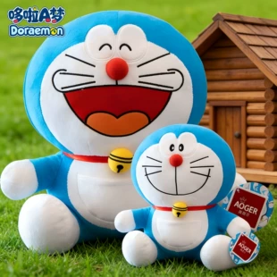 Мягкая игрушка Дораэмон синий кот