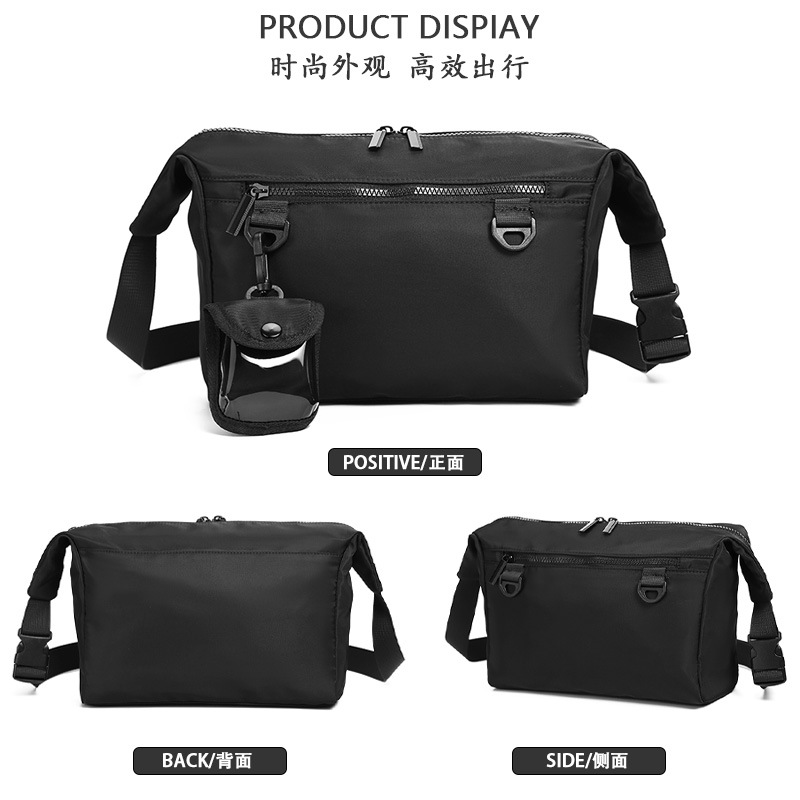 Nuevo bolso de mensajero de hombro de estilo japonés marca de moda para hombres estudiante mochila deportiva bolsa de viaje bolsa de mensajero casual mujer ins moda