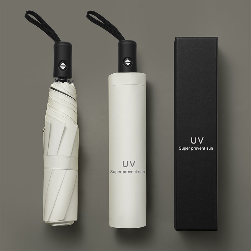 Paraguas automáticas para mujeres sol y lluvia para hombres grandes logotipo publicitario al por mayor paraguas de protección solar UV sombrillas