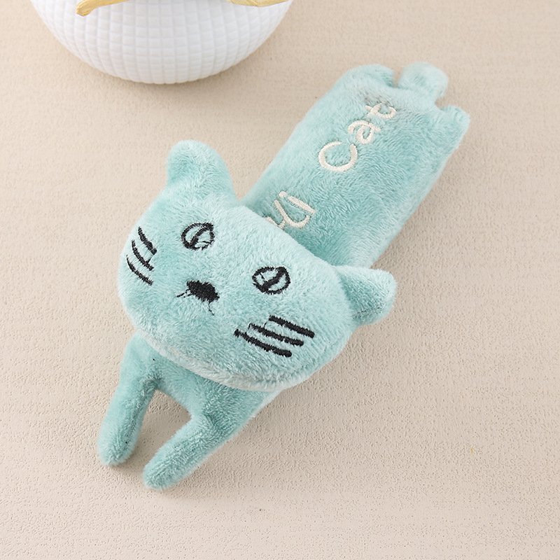 Crinkle Paper Lying Down Plush Doll With Catnip Teasing Cat Toy Self-Entertainment Pet Supplies_voghion.com