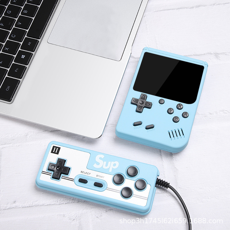 国境を越えた携帯ゲーム機マカロン児童学生レトロなおもちゃレトロなミニクラシックな携帯電話のプレゼント|undefined