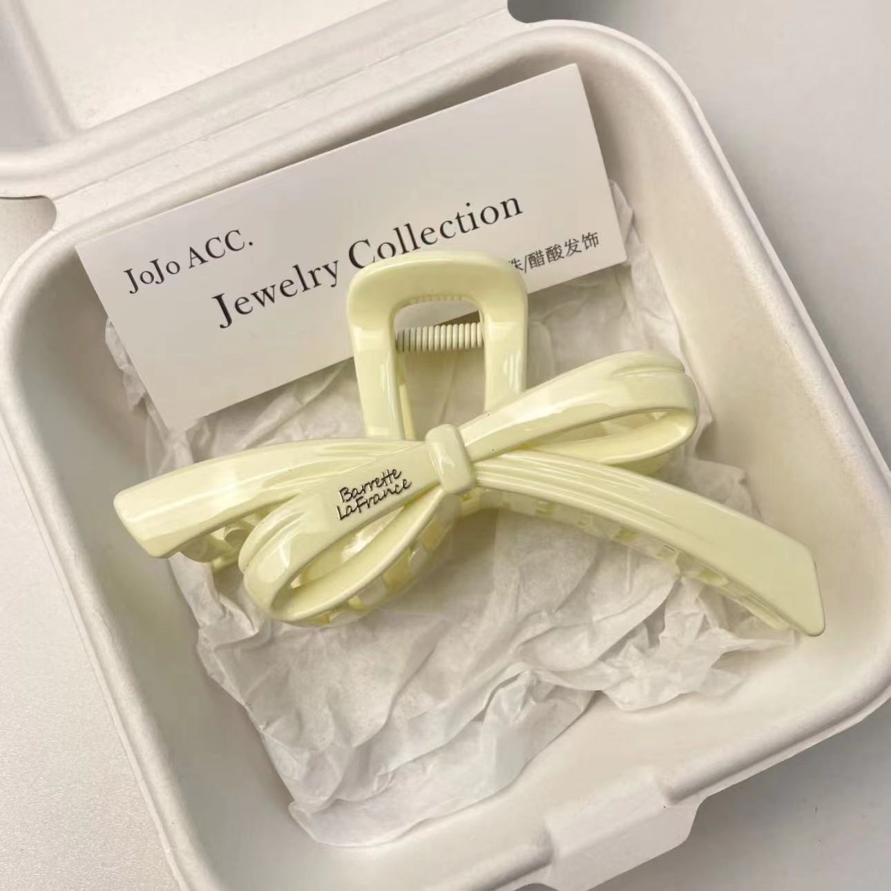 Pinza tipo tiburón extra grande de 13 cm, elegante y resistente