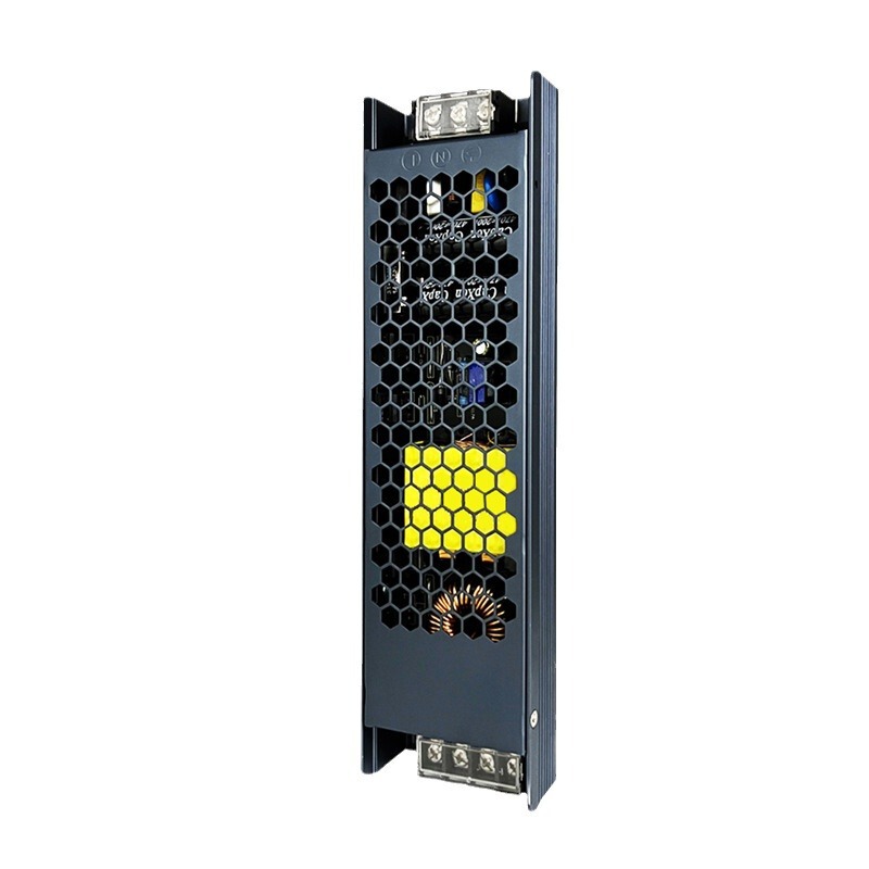 黒精鋼足パワーLED超薄型スイッチ電源12V24Vランプハウス発光字線ランプ駆動変圧器|undefined
