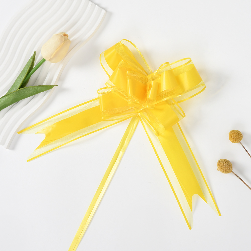 Transfronterizo Amazon 50 colorante de nieve de color de flores de regalo de Navidad embalaje decoración de arco de dibujo de flores