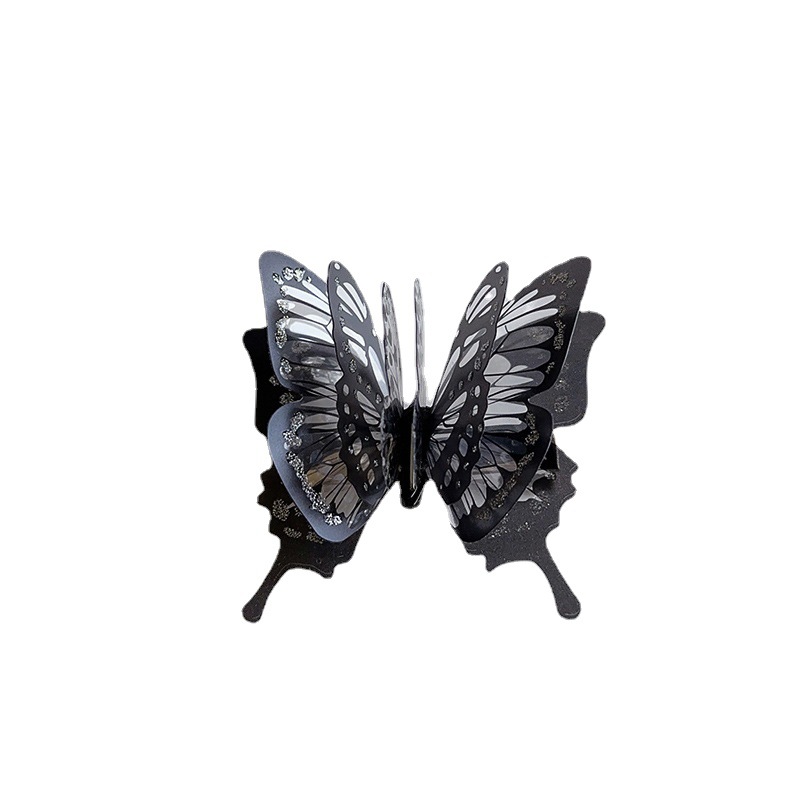 Pure Desire Style, Sweet And Cool Multi-layer Clip, Niche Design, Large Butterfly Super Immortal Ancient Style Headwear_voghion.com