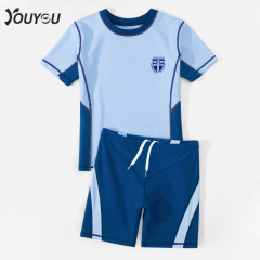 男の子と女の子用の子供用水着、スプリット、中型および大型の子供用ベビー温泉水着、男の子と女の子用2025新しい水着スーツ