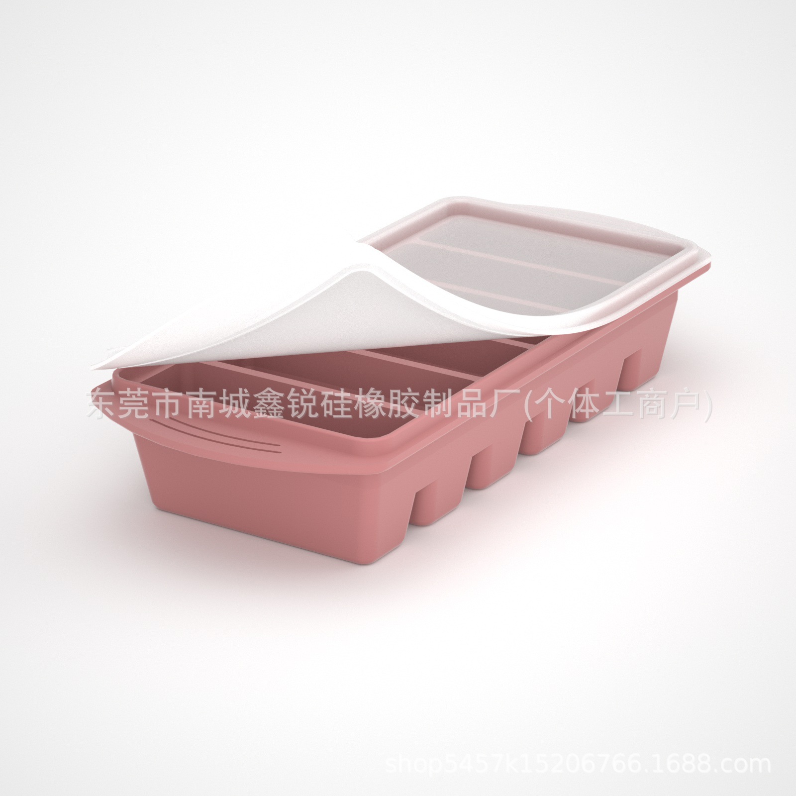 Fuchsia platinum organic silicone mold, 125 ml, increased thickness