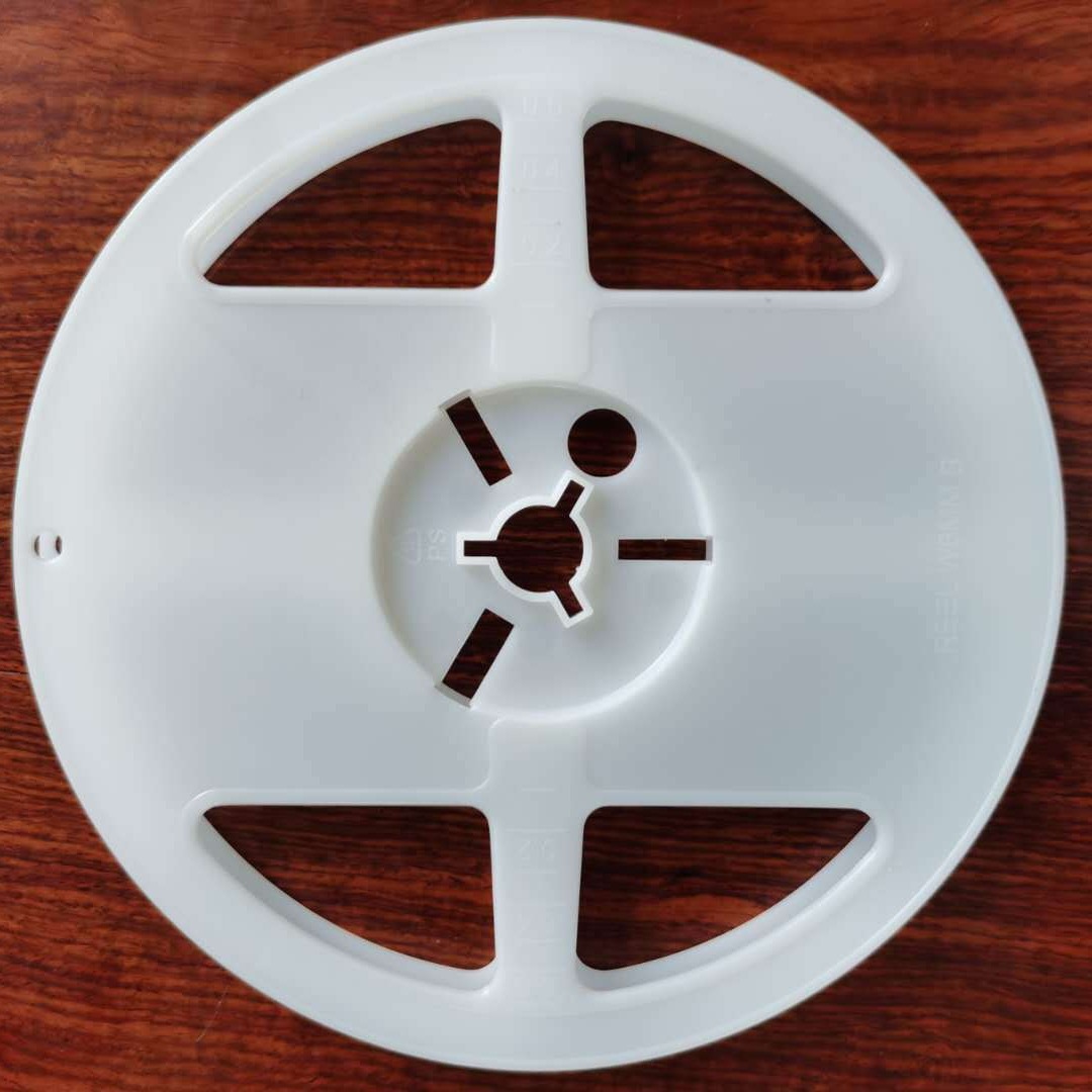 工厂直销152直径6寸6MM灯条灯带白色环保卷盘塑胶塑料载带美边线