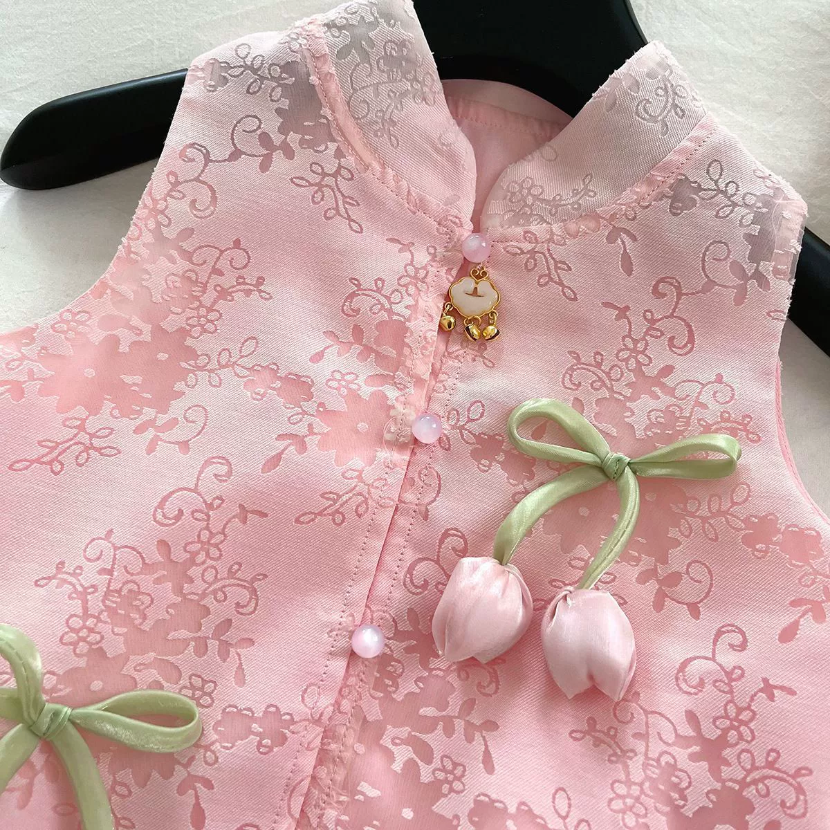Summer thin children's set sleevless, Chinese style, western style