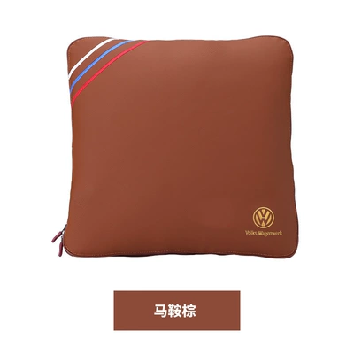 Passat, Tanyue Golf, Car – Headrest - multifunctional-pillow-quilt-saddle-brown-single-pack