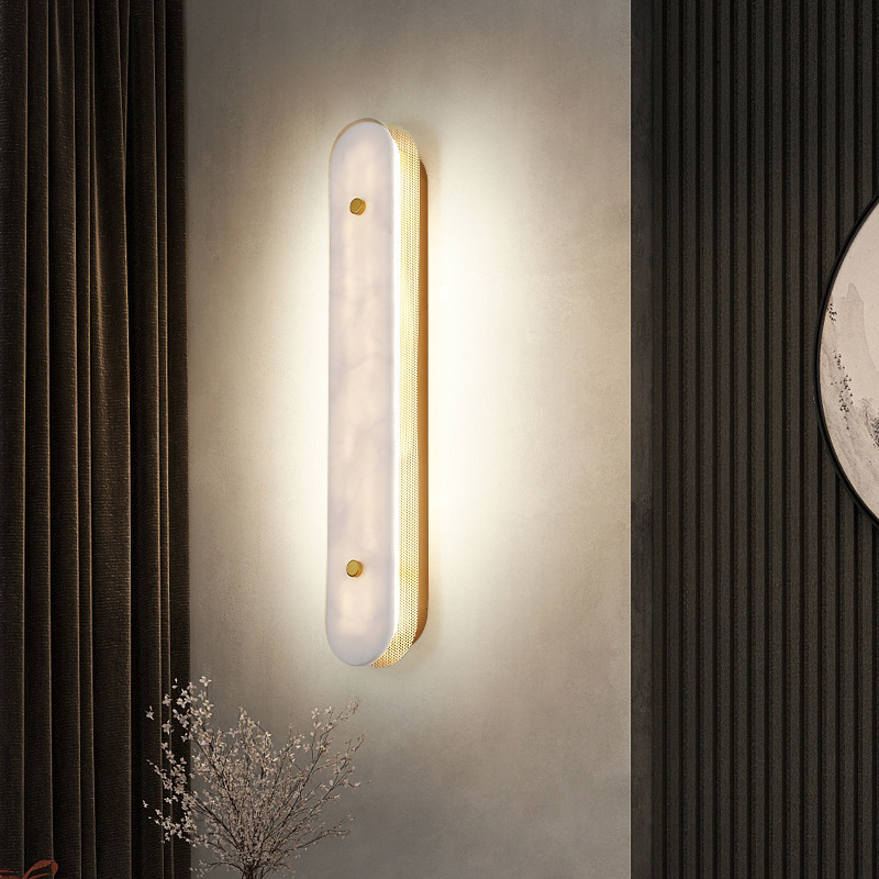 New Chinese Style Wall Lamp Imitation Stone Living Room Background Wall Hotel Corridor Decorative Light Simple Light Luxury Bedroom Bedside Lamp New Chinese Style Wall Lamp Imitation Stone Living Room Background Wall Hotel Corridor Decorative Light Simple Light Luxury Bedroom Bedside Lamp