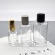Glass perfume bottle 30ml high-grade spray bottle 50ml bayonet cylindrical bottle cosmetic empty bottle
