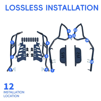 Motorcycle bumper — modification parts