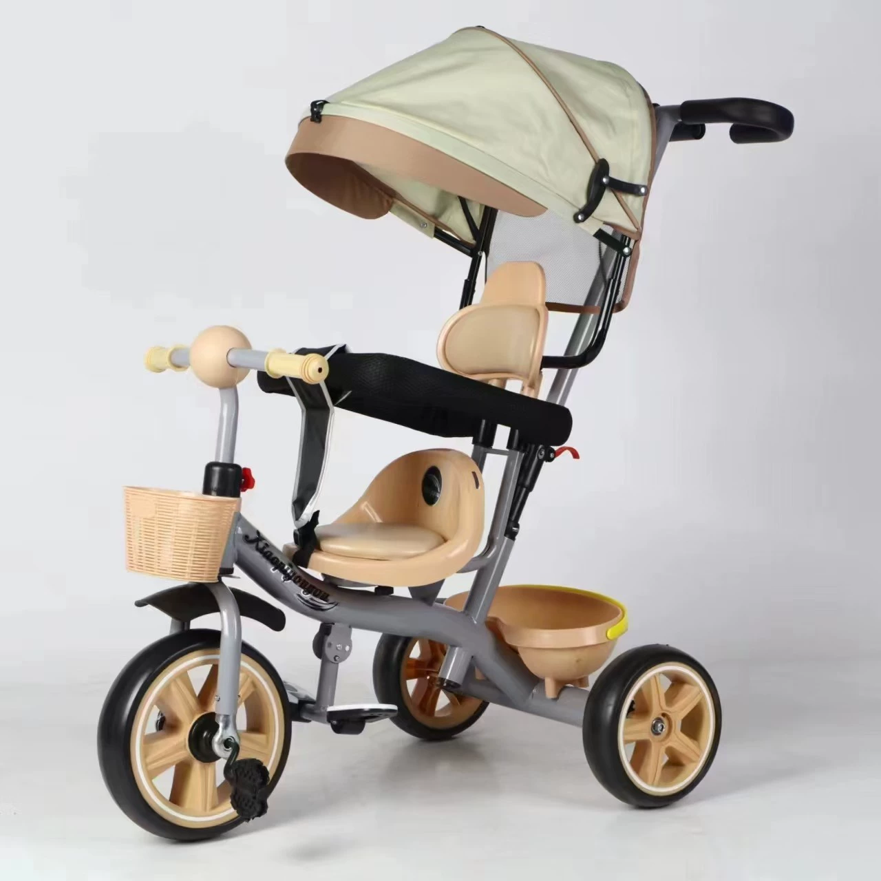 Детский большой трехколесный велосипед, 1–3–6 лет