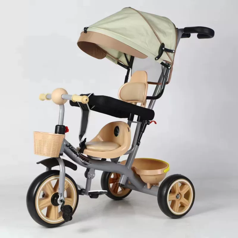 Детский большой трехколесный велосипед, 1–3–6 лет