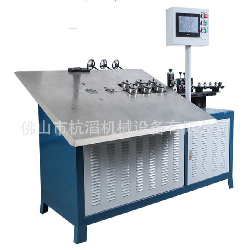 浙江全自动线材成型机 全自动2D编程弯框机 金华折弯机