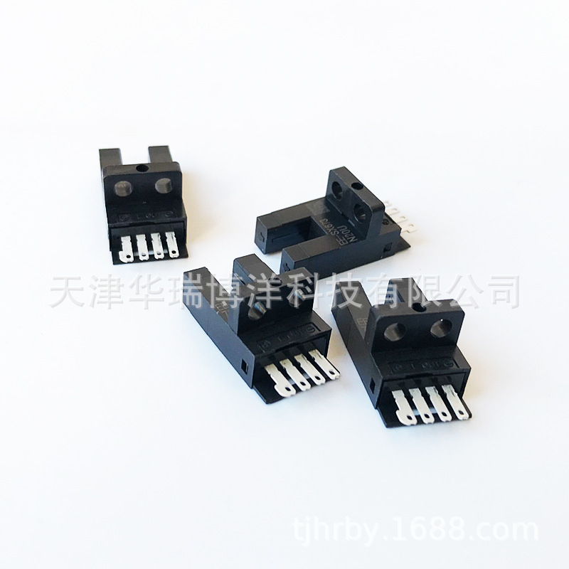 OMRON欧姆龙微型光电开关EE-SX673凹槽光电传感器导线引出EE系列