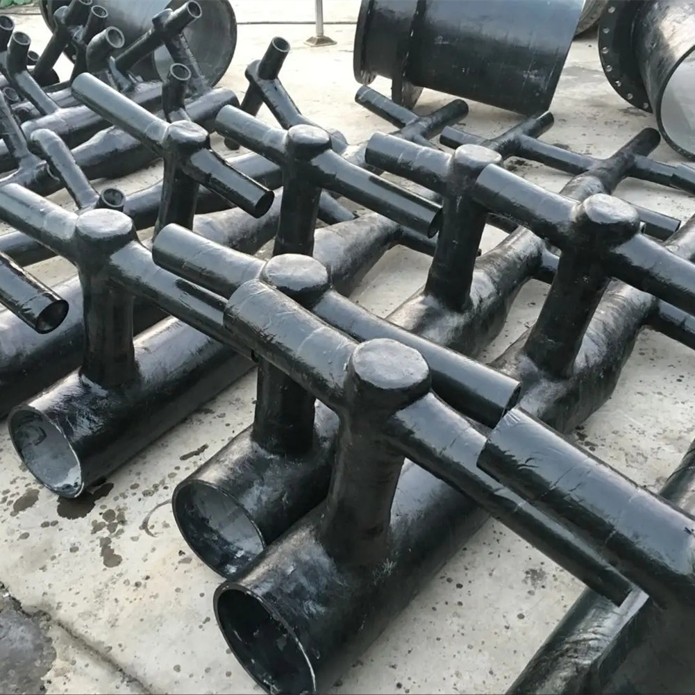 脱硫塔玻璃钢喷淋管道浆液输送反冲洗水膜管碳化硅管道配件耐高温