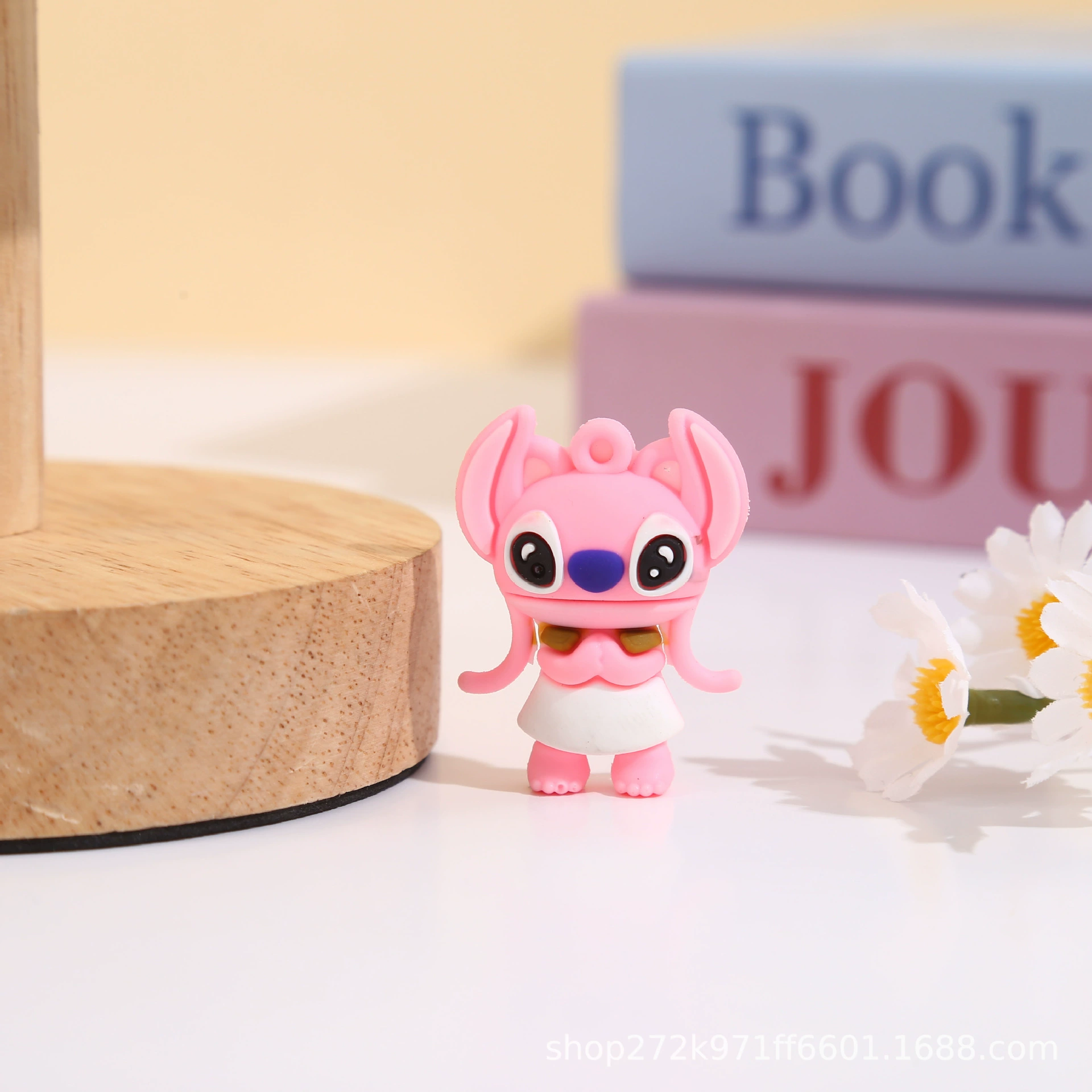 Брелок-подвеска Stitch, мягкий PVC, слепой бокс, отверстие для кольца