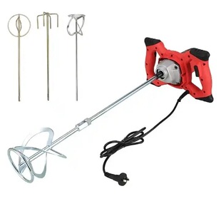 high quality electric mixer 6 speed speed control paint mixer cement putty powder mixer paint mixer