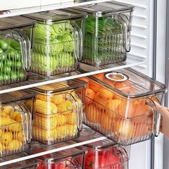 冰箱收纳盒食品级保鲜盒厨房蔬菜饺子整理神器冷冻专用鸡蛋储物盒