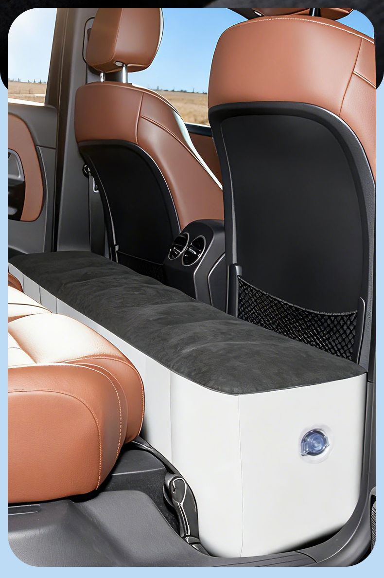 Car Inflatable Bed, Car Rear Seat Gap Pad, Sedan Suv Back Seat Gap Support Cushion, In-Car Sleeping Leveling Pad