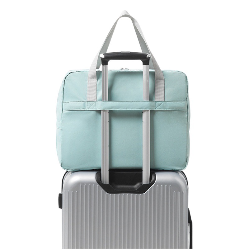 Bolsa de viaje plegable Runhui, bolsa de mano expandible de gran capacidad, bolsa de almacenamiento plegable, bolsa de almacenamiento de viaje portátil