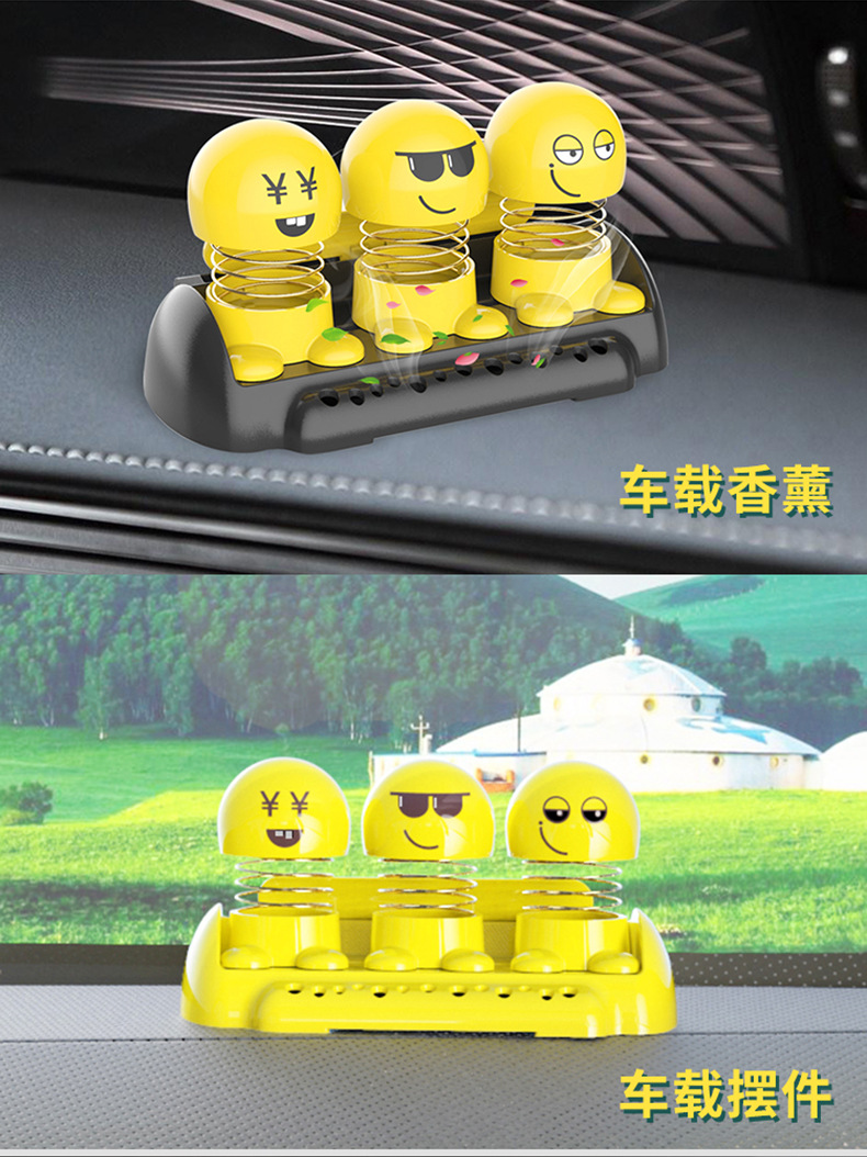 Car Ornaments, Car Parking Card Number Plate, Minions Cartoon Doll Ornaments, Car Temporary Parking Number Plate