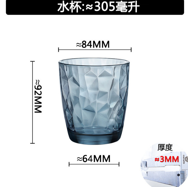 Hotel de alta apariencia taza de cepillo de dientes de vidrio taza de agua hogar pareja enjuague bucal taza de guijarros taza de lavado de vidrio traje
