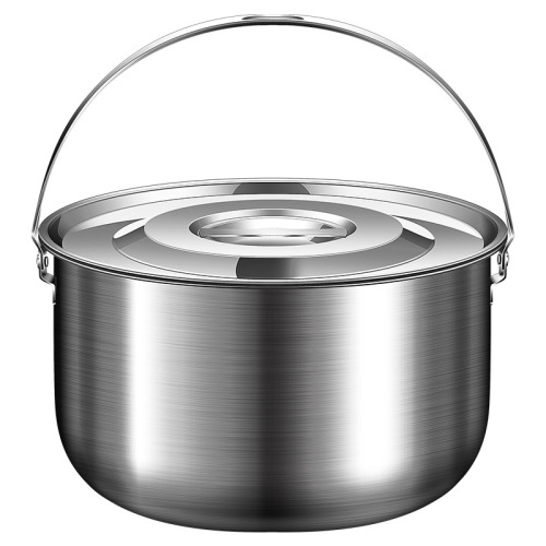 304 stainless steel lard basin household large capacity sealed oil storage tank with lid thickened high temperature resistant oil pot with handle