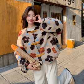 复古时髦盘扣90白鸭绒羽绒服女2025新款短款新中式小个子毛呢外套
