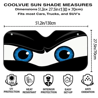 Sun shade — Amazon Hot-Selling Fun Eye-Shaped