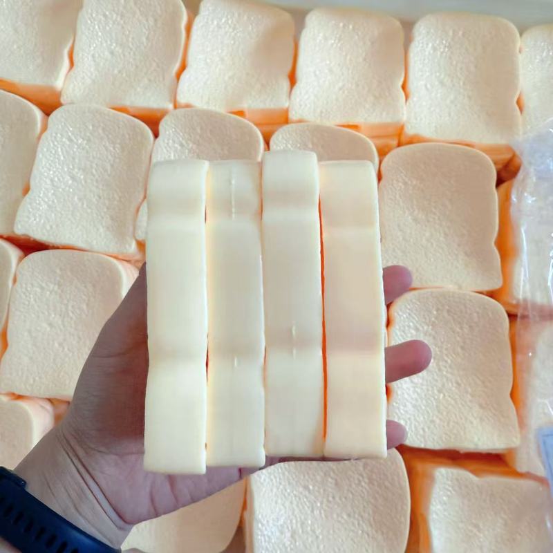小红书同款tpr吐司球皮自制手做球diy玩具解压捏捏乐慢回弹自改皮|undefined