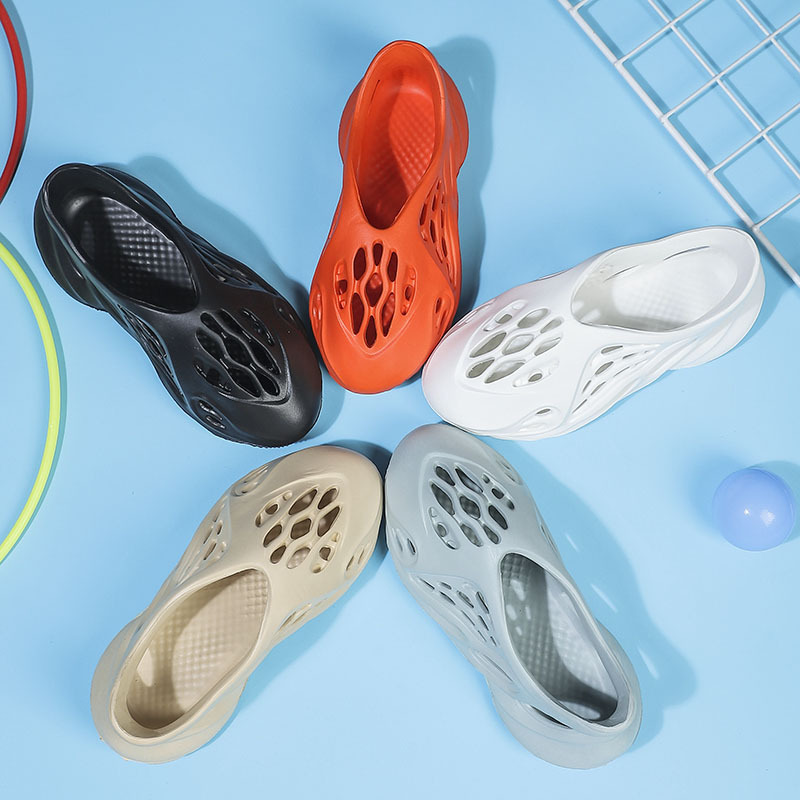 Cross-Border Coconut Kidsren's Clogs 2025 Summer Family Beach Shoes for Boys and Girls Soft-Soled Sandals for Large, Medium and Small Kidsren's Shoes