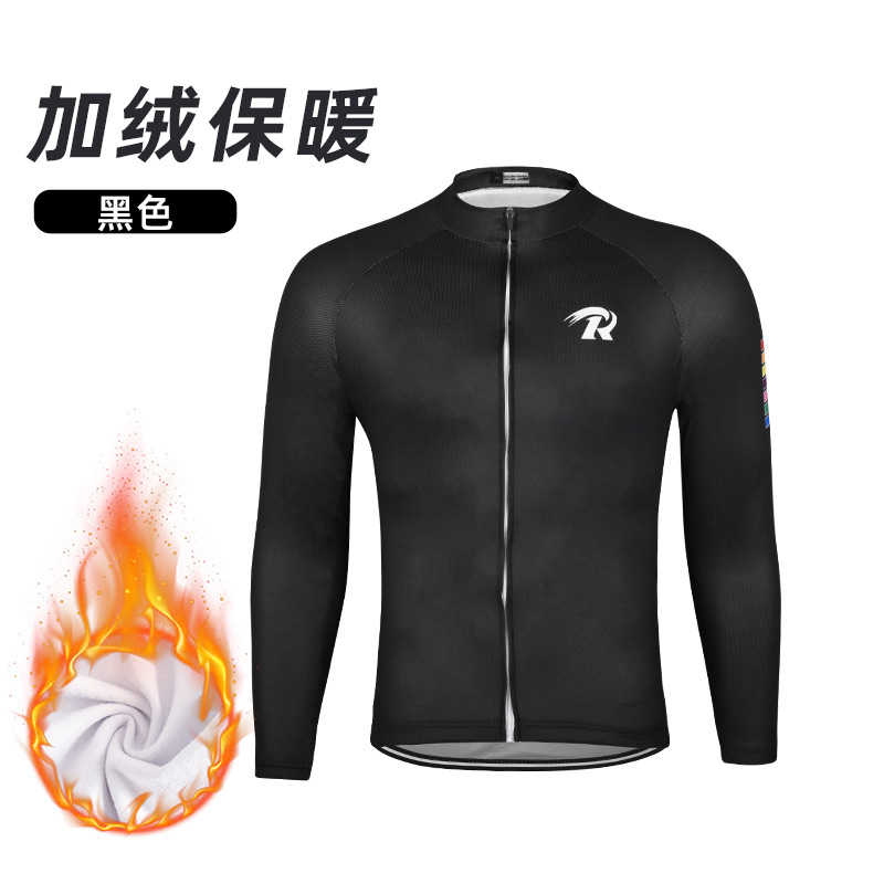 Primavera, otoño, invierno, traje de ciclismo, camisas de camisa