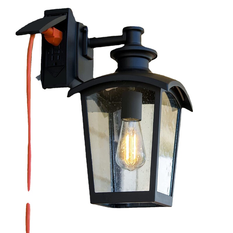 Cross-Border Popular American-Style Outdoor Porch Wall Lawn Villa Corridor Gfci Wall Light Cross-Border Popular American-Style Outdoor Porch Wall Lawn Villa Corridor Gfci Wall Light