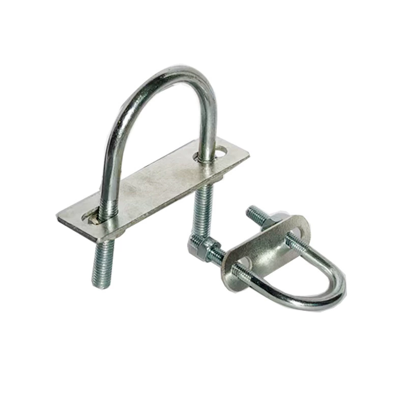 U-образный болт оцинкованный U-образный удлинительный винт для труб, зажим для водопроводных труб, национальный стандарт, зажим для труб из углеродистой стали, обруч M 6M8M10M1