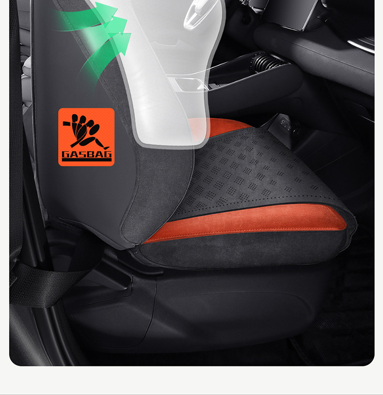 2025 Byd Yuan Plus Smart Driving Edition Special Car Seat Cushion Full Surround Breathable Rams Suede Seat Cover