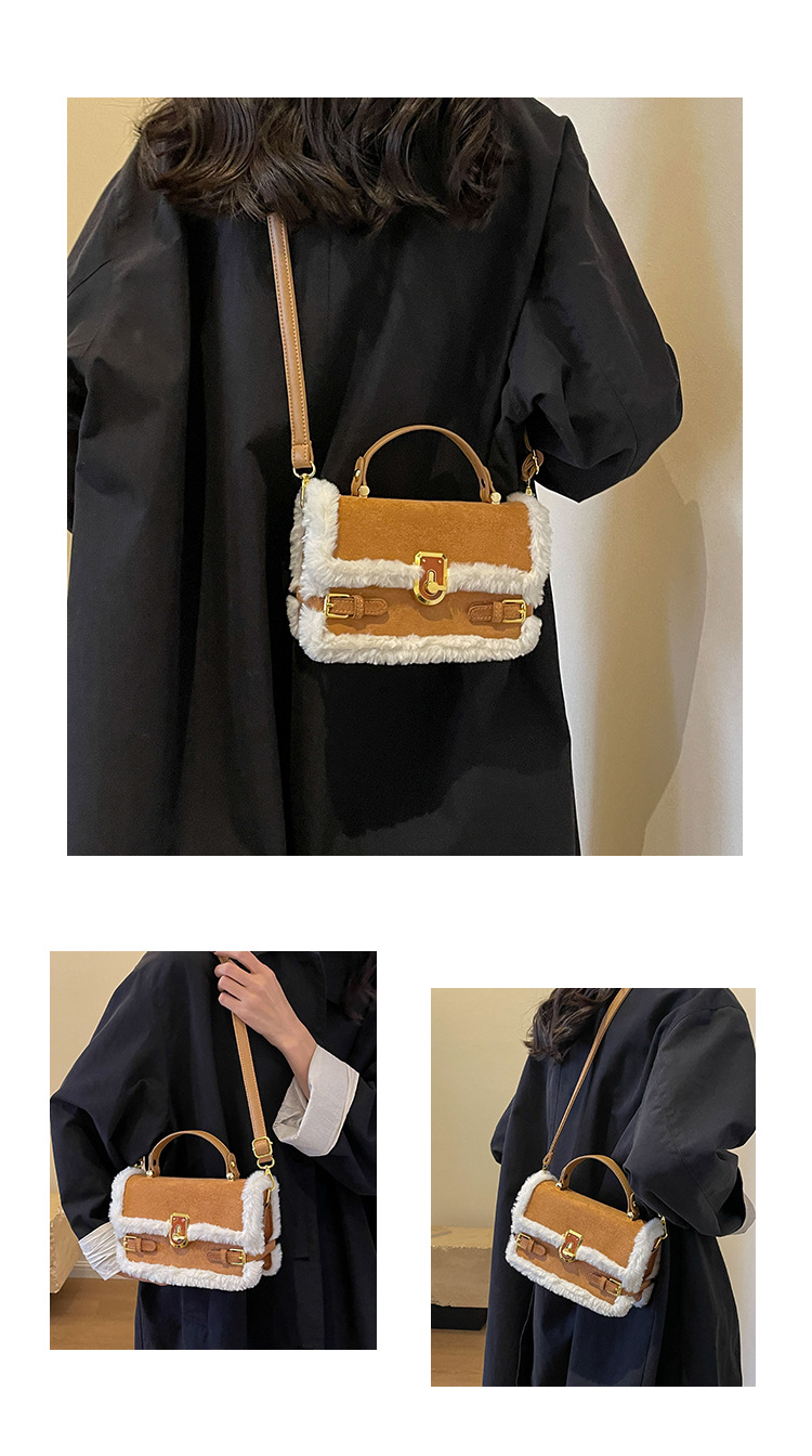 Borsa a tracolla donna retro borsa a spalla trendy niche design_voghion.com