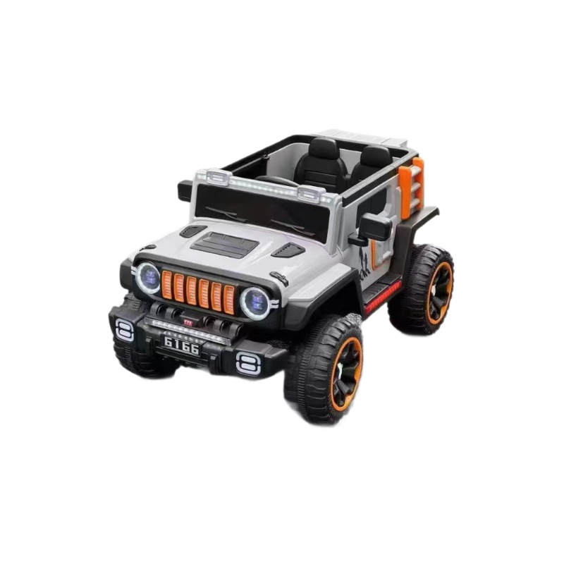 Jeep eléctrico todoterreno de cuatro ruedas para niños, coche recargable para niños y mujeres, coche de juguete de batería de control remoto, 4WD image 6