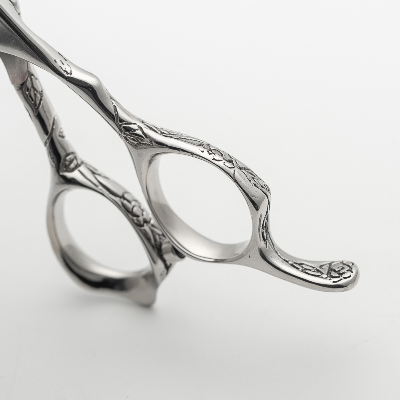 Ciseaux de coiffure professionnels en acier 440c pour salon_voghion.com
