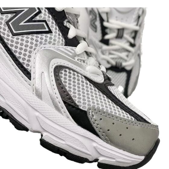 Putian Cross-Border Nb530 Classic Silver Gray Silver Versatile Men's and Women's Mesh Breathable Sports Outdoor Running