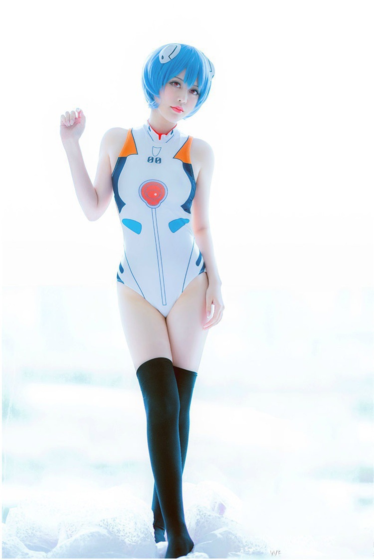 Traje de baño cosplay de Halloween Overwatch Dead Library traje de baño DVA Asuka Ayaka Rei